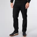 Crosshatch Heren Dalesman Relaxed Fit Jeans Black Wash