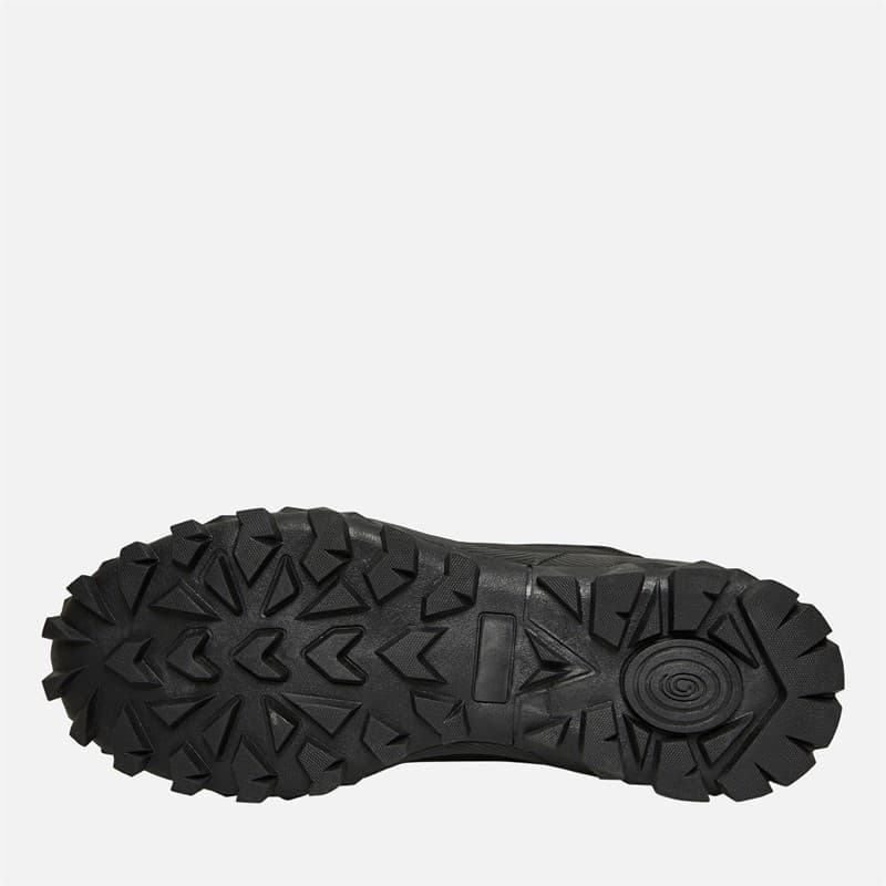 Crosshatch Heren Heymare Sneakers Zwart Mono - Afbeelding 2