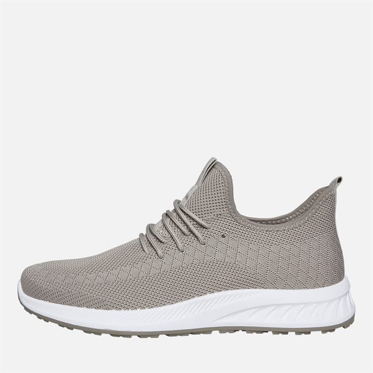Crosshatch Heren Antioch Sneakers Stone