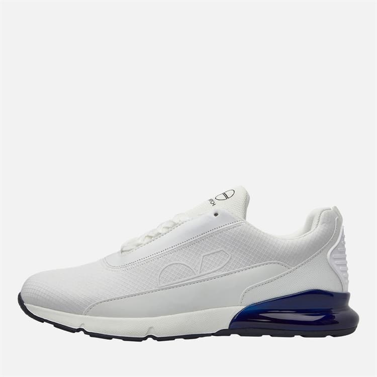 Crosshatch Heren Smitlay II Trainers Wit/Navy