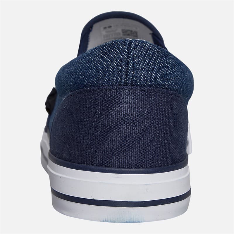 Crosshatch Heren Ramp Instappers Canvas Schoenen Navy/Dark Chambray - Afbeelding 3