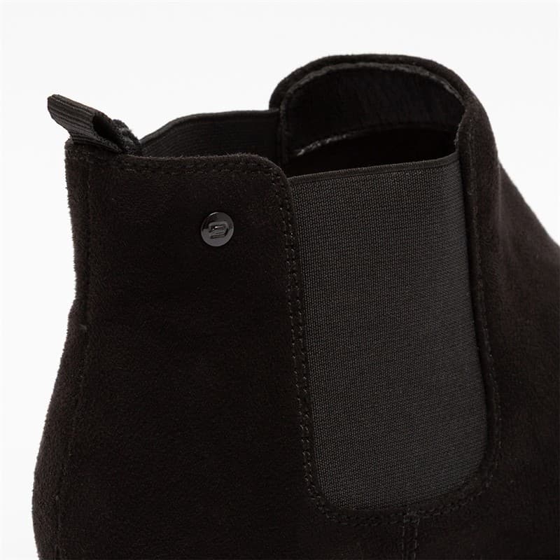 Deakins Herenschoenen Chelsea Boots Zwart Suède - Afbeelding 4
