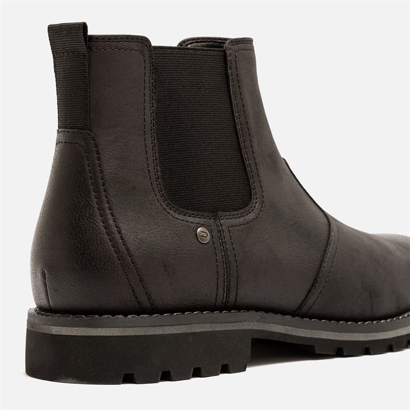 Deakins Heren Matterhorn Chelsea Boots Zwart - Afbeelding 4