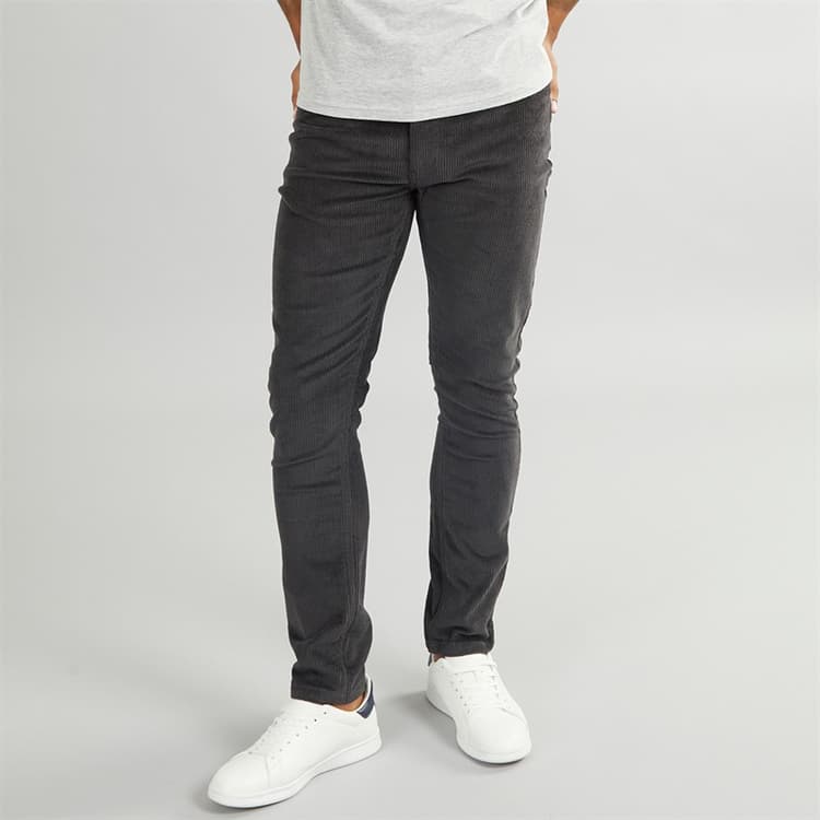 Duck and Cover Heren Cordsome Broek Antraciet