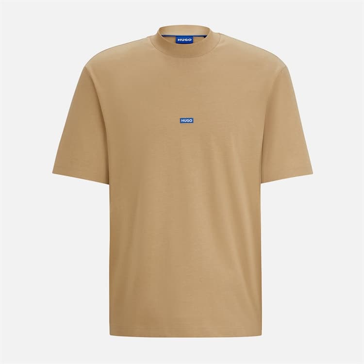 HUGO Heren Nieros T-shirt Gold