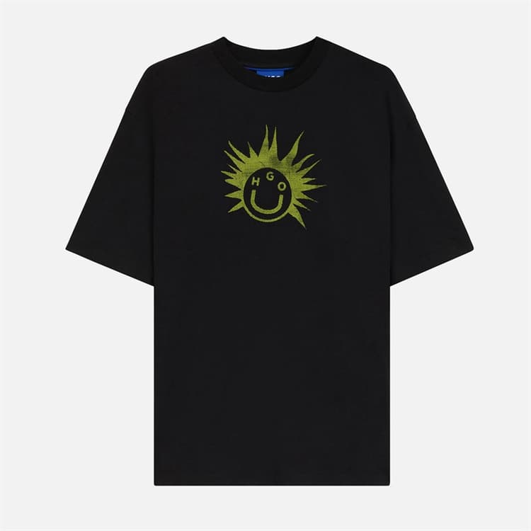 HUGO Heren Nugix T-shirt Zwart