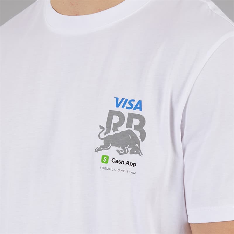 HUGO Heren Vcarb T-shirt Wit - Afbeelding 5