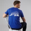 HUGO Heren Vcarb T-shirt Blauw