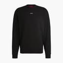 HUGO Heren Dapocrew Sweatshirt Zwart