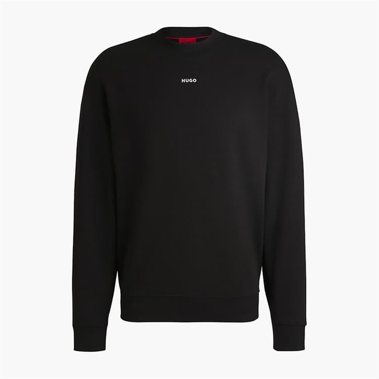 HUGO Heren Dapocrew Sweatshirt Zwart