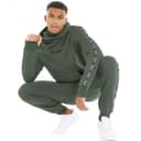 Bench Herensportpak met merkklepdetail Khaki
