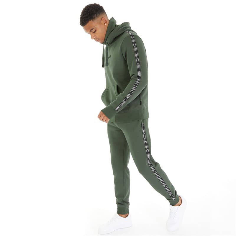 Bench Herensportpak met merkklepdetail Khaki - Afbeelding 4