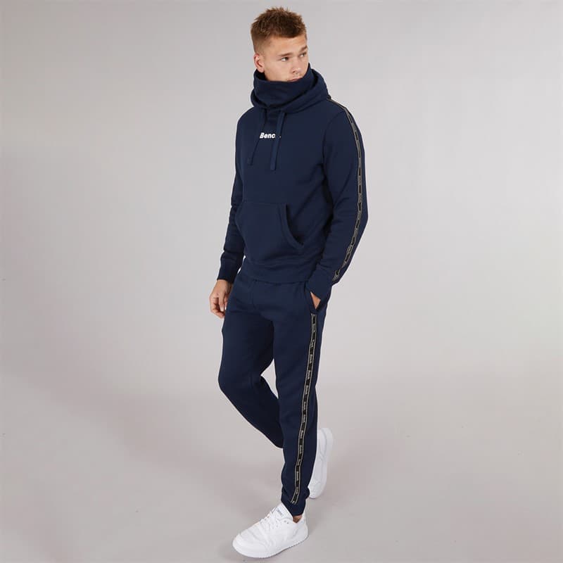 Bench Trainingspak Heren Guttell met Gedetailleerde Merktape Navy - Afbeelding 1