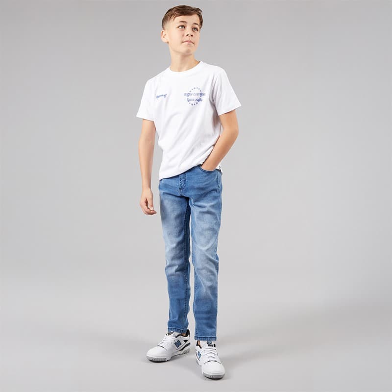 Bench Jongens Carson Slim Jeans Lichtblauw - Afbeelding 4