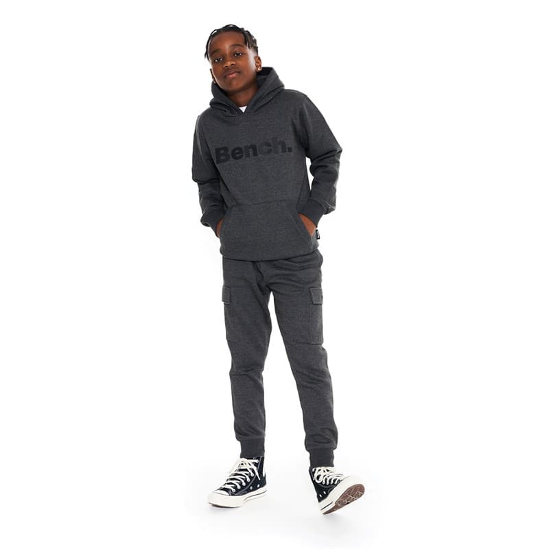 Bench Jongens Fargo Fleece Cargo Trainingspak Antraciet - Afbeelding 4