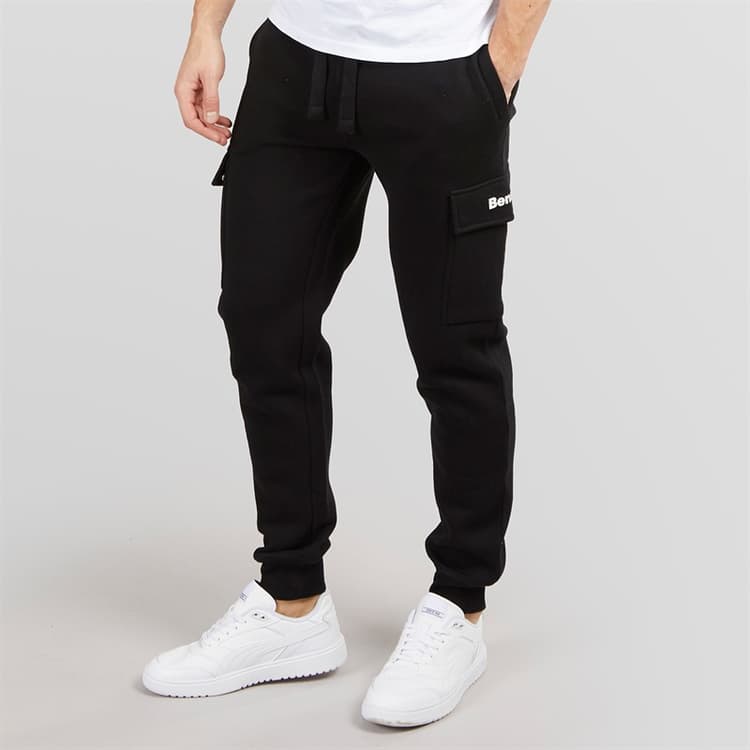 Bench Heren Fargo Cargo Joggingbroek Zwart