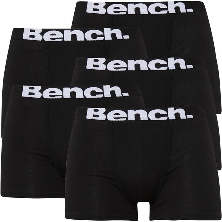 Bench Jongens Marco Vijf Pack Boxers Zwart