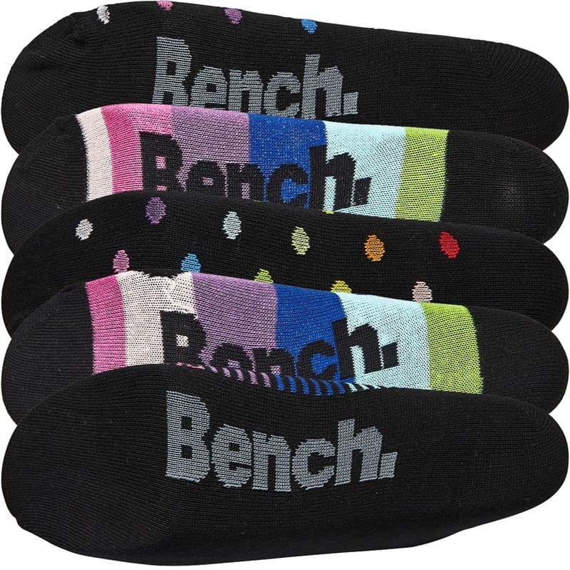 Bench Dames Dorit Sokken 5-pack Zwart/Multi - Afbeelding 2