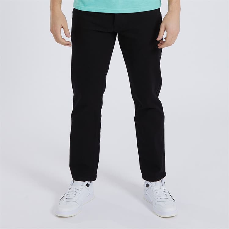 Bench Heren Stuart Jeans met Rechte Pasvorm Zwart