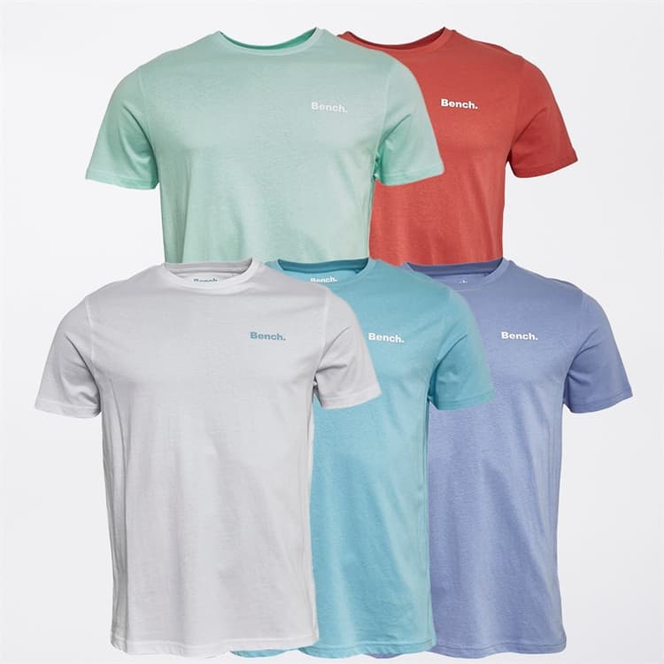 Bench Heren Danville T-shirts Meerkleurig