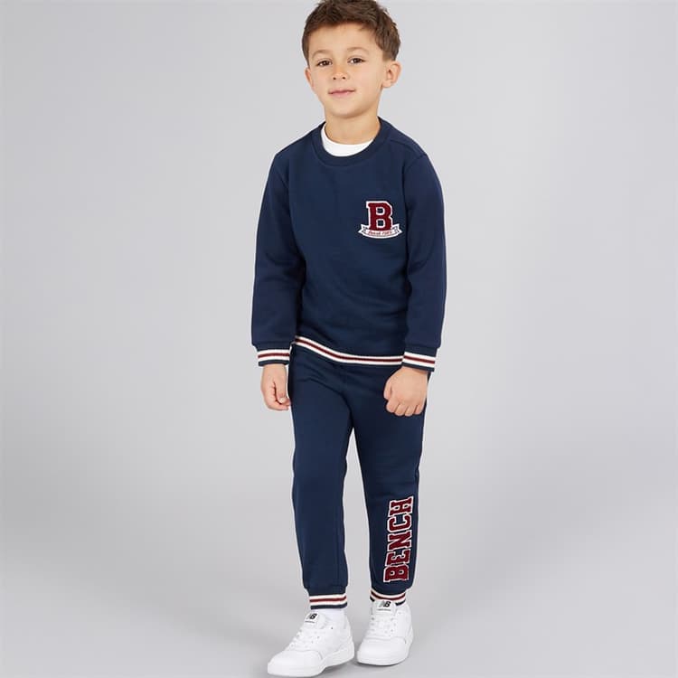 Bench Jongens Sweatshirt en Joggingbroek Set Navy