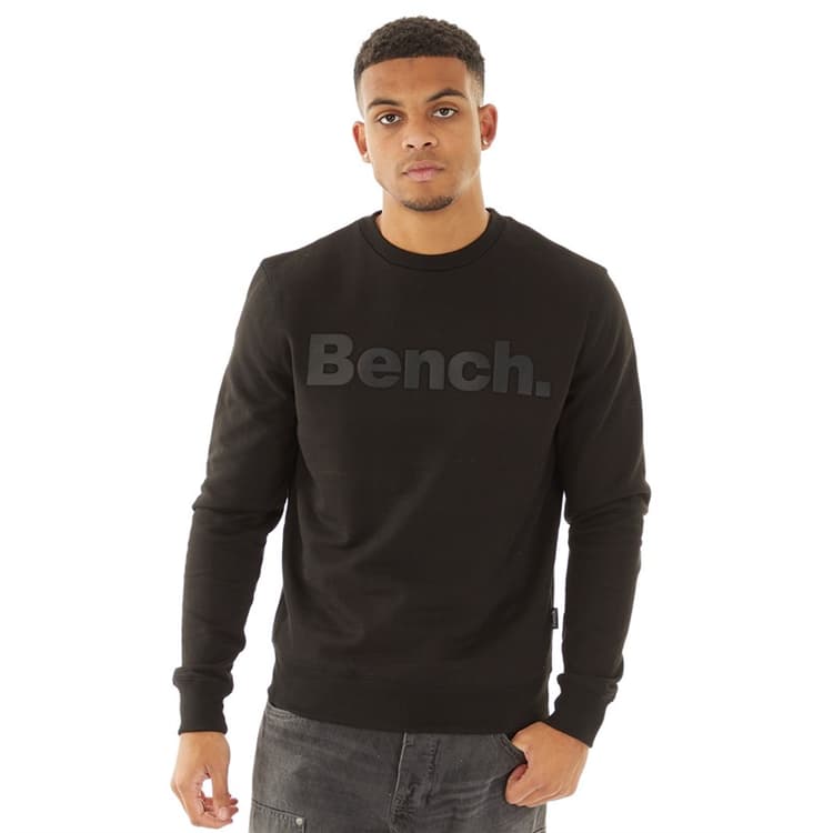 Bench Zwart Sweatshirt voor Heren Lalond