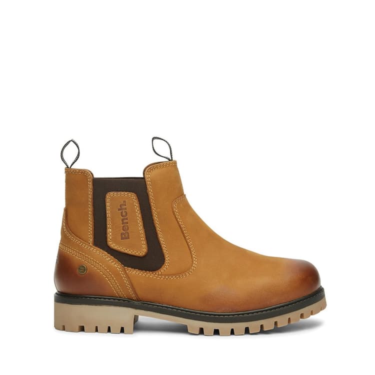 Bench Chelsea Boots Heren Kameelkleur