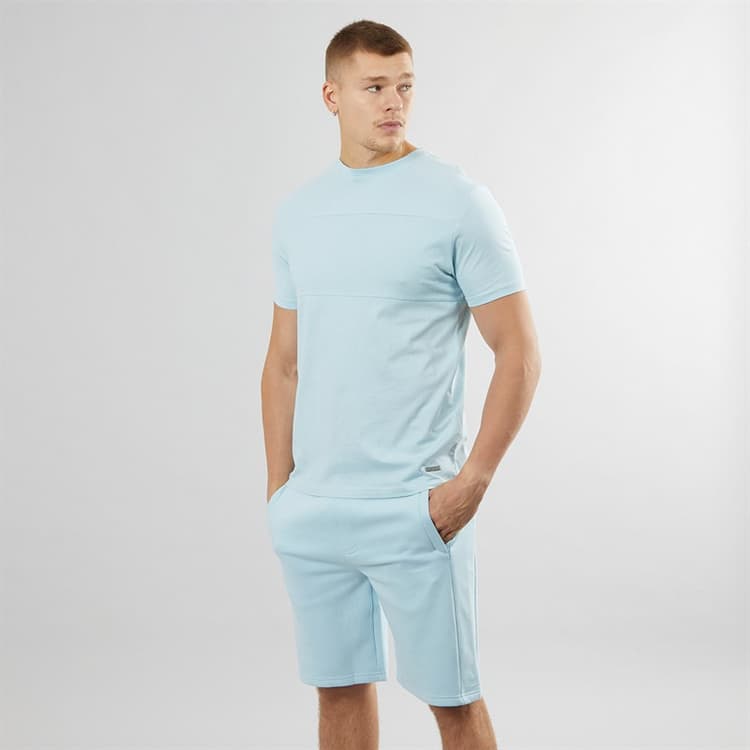 Bench T-shirt en shorts set Heren Beslo IJs