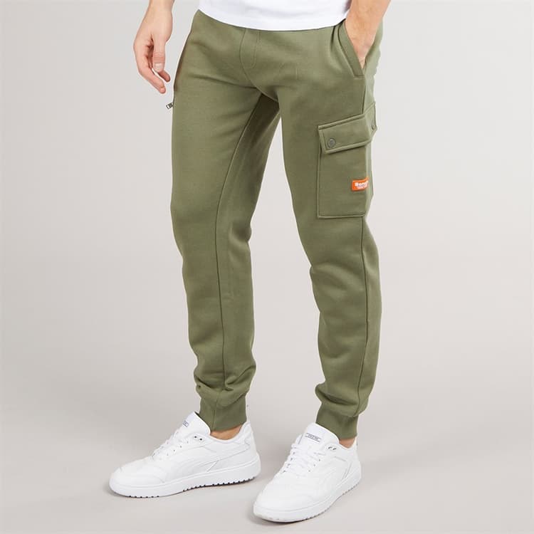 Bench Heren Aplev Cargo Joggingbroek Licht Khaki