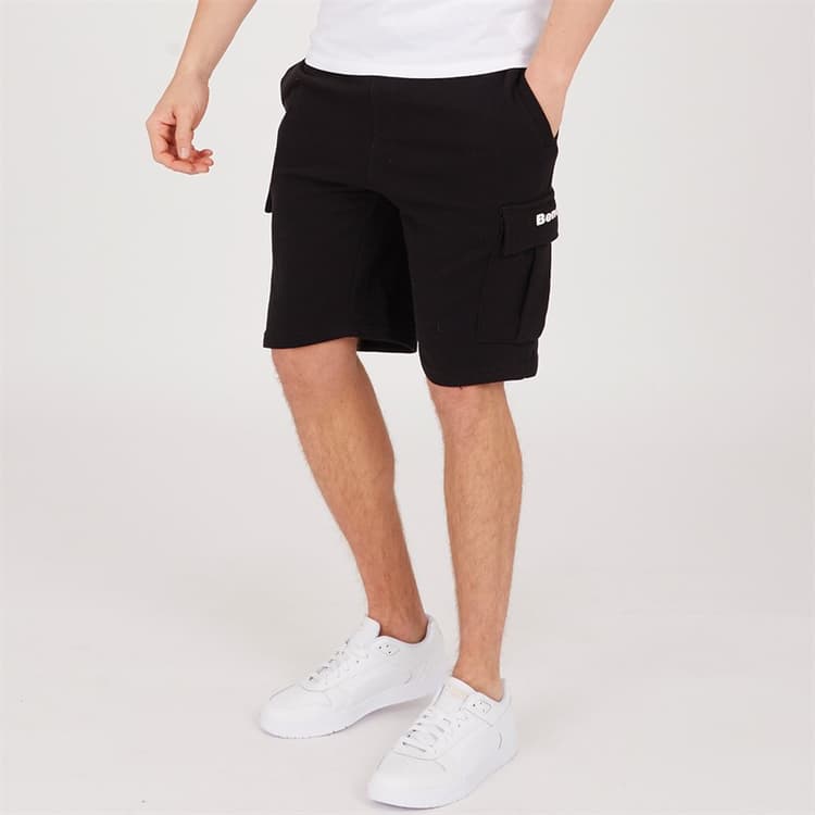 Bench Herenshorts van fleece Tollson Zwart