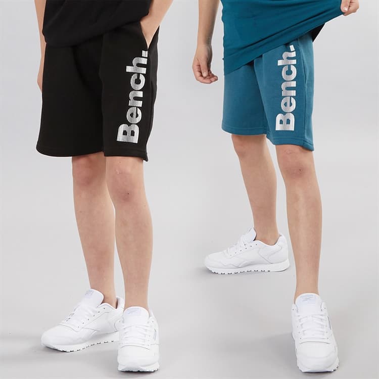 Bench Jongens Selwor Shorts Set van 2 Teal/Zwart