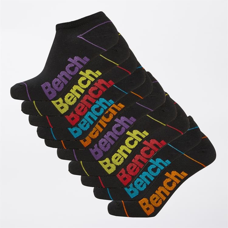 Bench Jongens Grommet Sneakersokken Zwart
