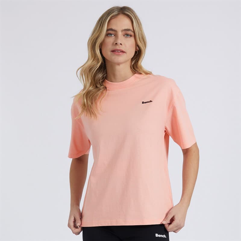 Bench T-shirt Savita roze koraal dames - Afbeelding 2