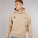 Bench Heren Ledall 1989 Hoodie Stone