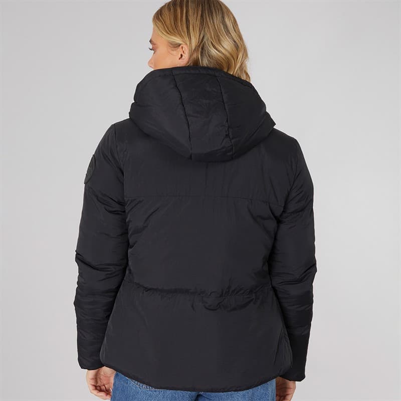 Bench Dames Willah Korte Puffer Jas Zwart - Afbeelding 2