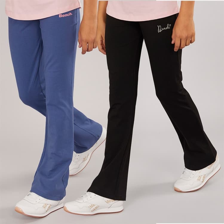 Bench Meisjes Cenio Set van 2 Uitlopende Leggings Licht Marineblauw / Zwart