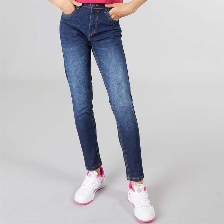 Bench Meisjes Laina Skinny Jeans Donkerblauw