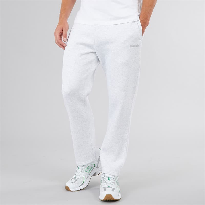 Bench Heren Riota Joggingbroek Open Zoom Licht Grijs Gemêleerd - Afbeelding 1