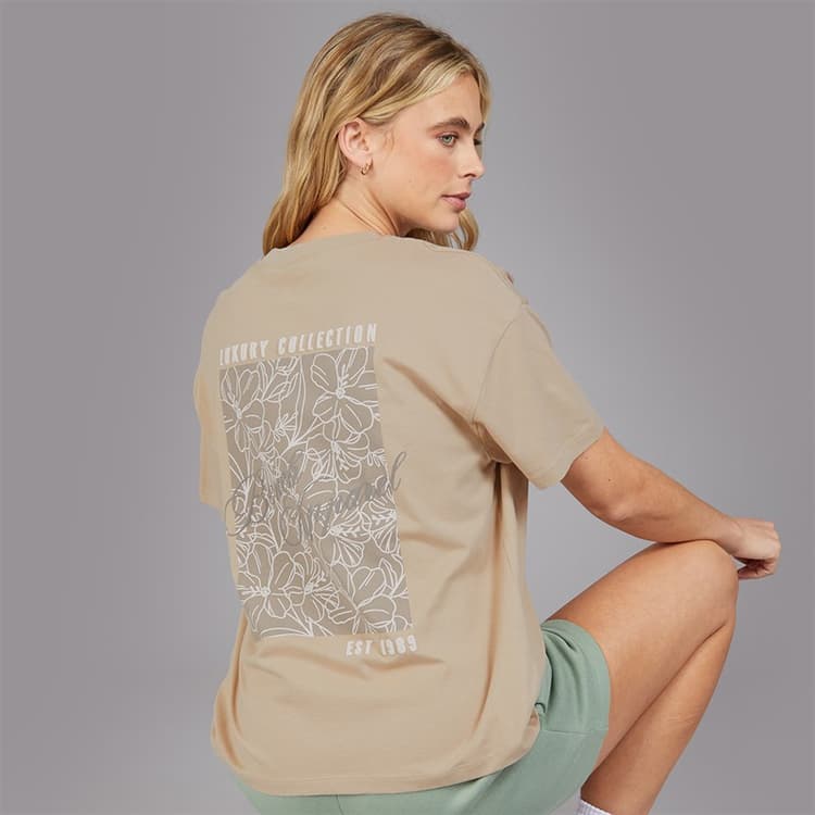 Bench Dames Yerra T-shirt Taupe