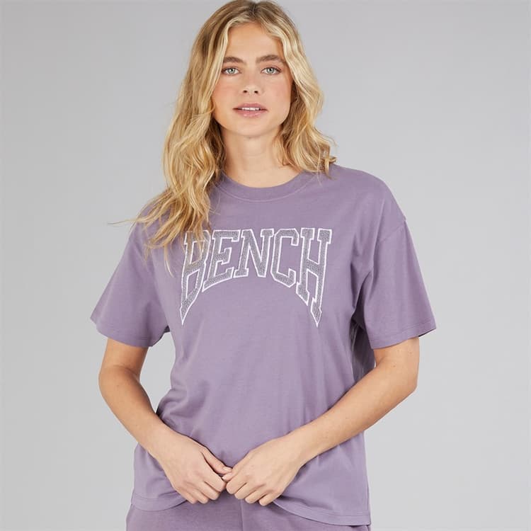 Bench Dames Zayah T-shirt Dusted Grapes