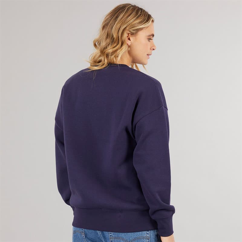 Bench Dames Rion Oversized Sweatshirt Deep Navy - Afbeelding 2
