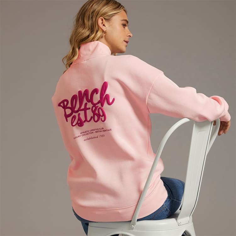 Bench Dames Casiah Sweatshirt Roze