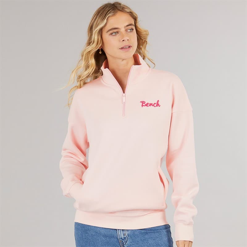 Bench Dames Casiah Sweatshirt Roze - Afbeelding 2