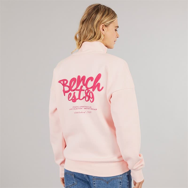 Bench Dames Casiah Sweatshirt Roze - Afbeelding 3