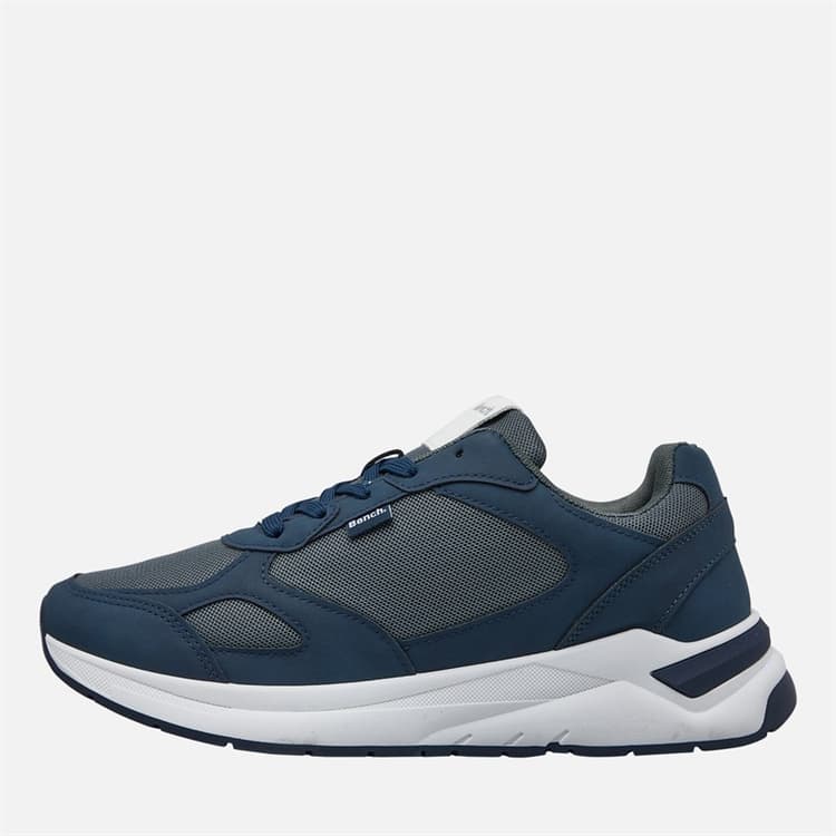 Bench Heren Derker Sneakers Navy/Grijs