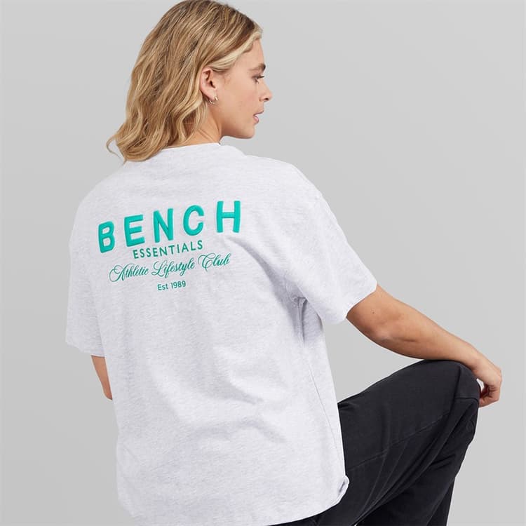Bench Dames Jorgie T-shirt Ice Grey Marl