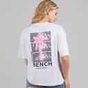 Bench Dames Lilla T-shirt Ice Grey Marl