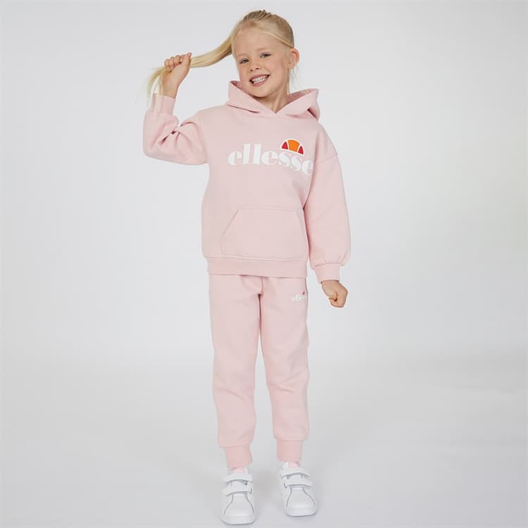 Ellesse Hoodie en Joggingbroek Set voor Meisjes Jessica Logo Roze