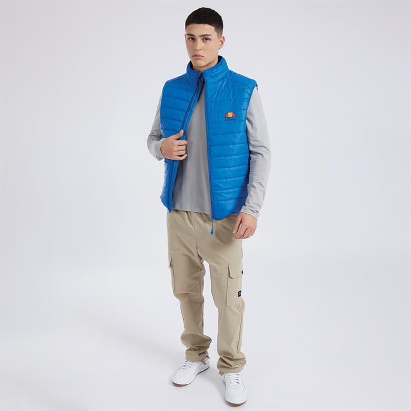 Ellesse Heren Portina Bodywarmers Blauw - Afbeelding 4