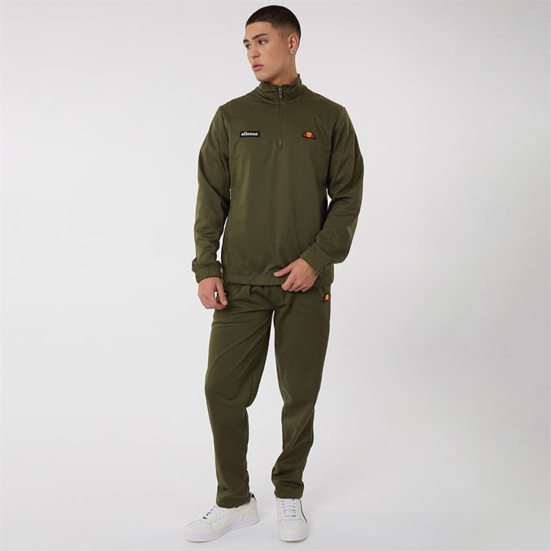 Ellesse Herensportpak Ferrari Poly Kaki - Afbeelding 1